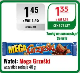 Eurocash Wafel: Mega Grześki 48 g oferta