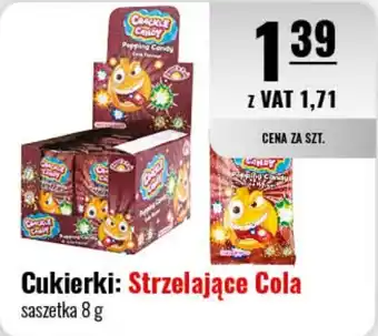 Cukierki: Strzelające Cola 8 g