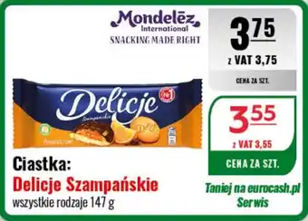 Eurocash Ciastka: Delicje Szampańskie 147 g oferta