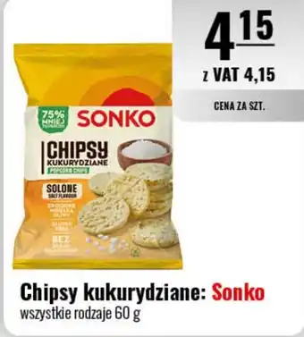 Eurocash Chipsy kukurydziane: Sonko 60 g oferta