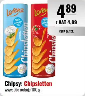Eurocash Chipsy: Chipsletten 100 g oferta