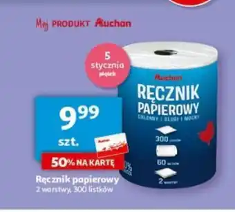 Auchan Ręcznik papierowy oferta