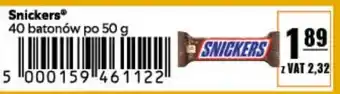 Eurocash Snickers 50 g oferta
