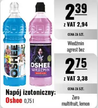 Eurocash Napój izotoniczny: Oshee 0,75 l oferta