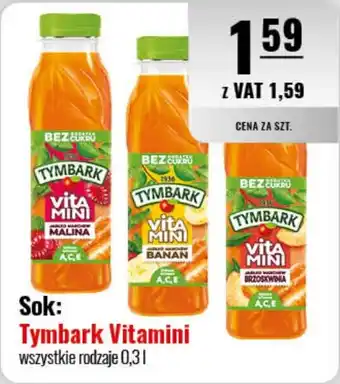 Eurocash Sok: Tymbark Vitamini 0,3 l oferta