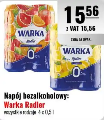 Eurocash Napój bezalkoholowy Warka Radler 4x0,5l oferta
