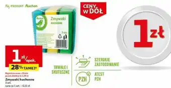Auchan Zmywaki kuchenne 3 szt. oferta