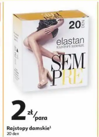 Auchan Rajstopy damskie oferta