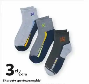 Auchan Skarpety sportowe męskie oferta