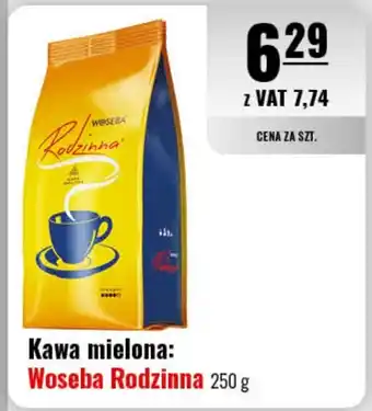 Eurocash Kawa mielona: Woseba Rodzinna 250 g oferta