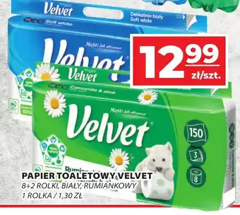 Top Market PAPIER TOALETOWY VELVET 8+2 ROLKI oferta