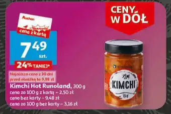 Kimchi Hot Runoland, 300 g