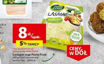 Auchan Lasagne vege Pasta Food 400 g oferta