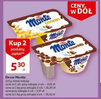 Auchan Deser Monte 125 g oferta