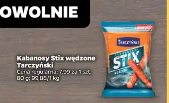 Netto Kabanosy stix wędzone tarczyński oferta