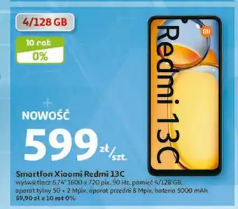Auchan Smartfon Xiaomi Redmi 13C oferta