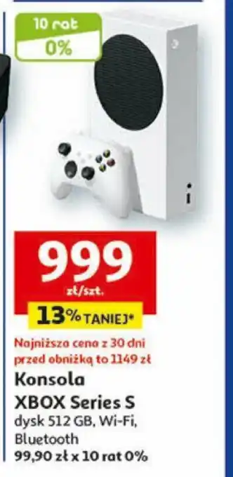 Auchan Konsola XBOX Series S oferta