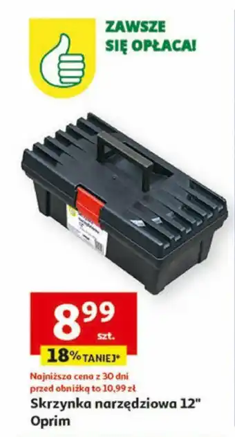 Auchan Skrzynka narzędziowa 12" Oprim oferta