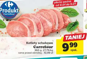Carrefour Kotlety schabowe oferta