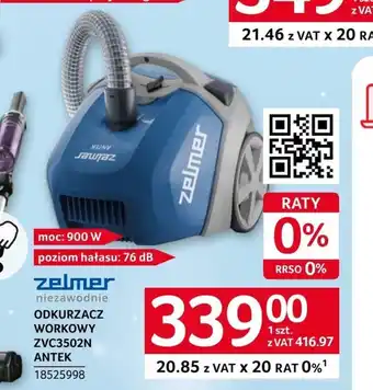 Selgros Odkurzacz zelmer oferta