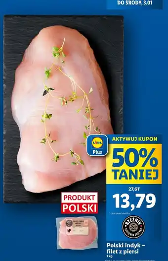 Lidl Pierś z indyka oferta