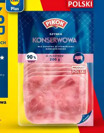 Lidl Szynka pikok oferta