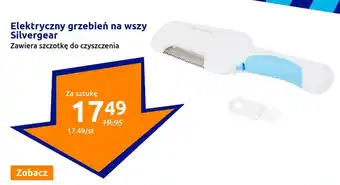 Action Elektryczny grzebień na wszy Silvergear oferta