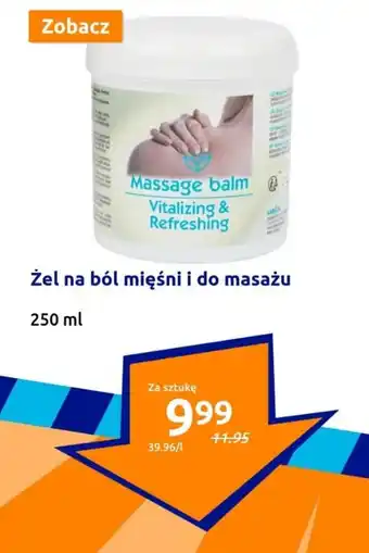 Action Żel na ból mięśni i do masażu 250 ml oferta