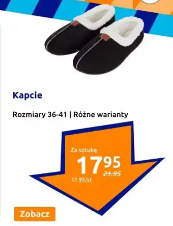 Action Kapcie oferta