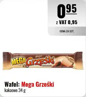 Eurocash Wafel: Mega Grześki 34 g oferta