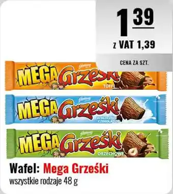 Eurocash Wafel: Mega Grześki 48 g oferta