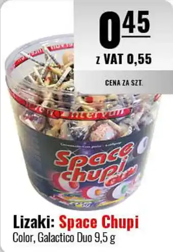 Eurocash Lizaki: Space Chupi 9,5 g oferta