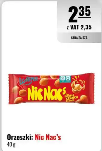 Eurocash Orzeszki: Nic Nac's 40 g oferta