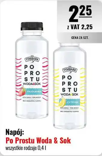 Eurocash Napój: Po prostu Woda & Sok 0,4 l oferta