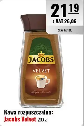 Eurocash Kawa rozpuszczalna: Jacobs Velvet 200 g oferta