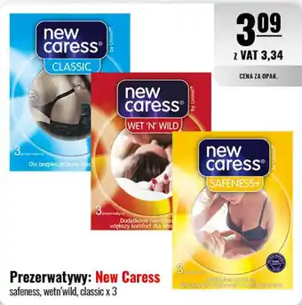 Eurocash Prezerwatywy: New Caress 3 szt. oferta