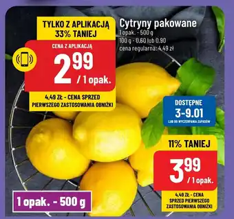 Polomarket Cytryny pakowane 500 g oferta