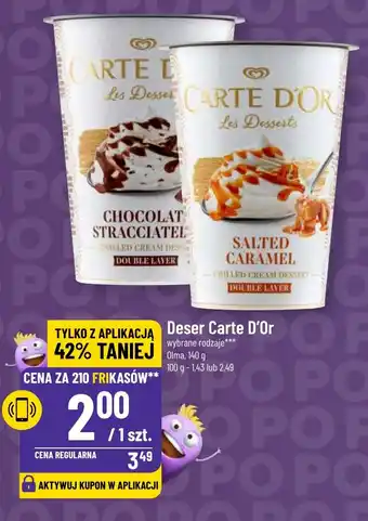 Polomarket Deser Carte D'Or 140 g oferta