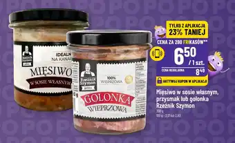 Polomarket Mięsiwo w sosie własnym, przysmak lub golonka Rzeźnik Szymon 300 g oferta