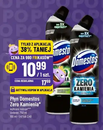 Polomarket Płyn Domestos Zero Kamienia 750 ml oferta