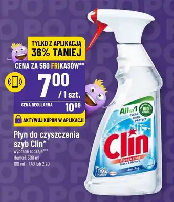 Polomarket Płyn do czyszczenia szyb Clin 500 ml oferta