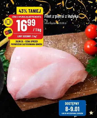 Polomarket Filet z piersi z indyka 1 kg oferta