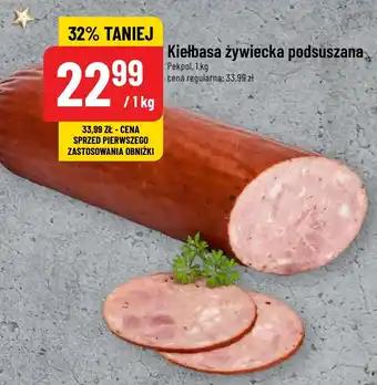 Polomarket Kiełbasa żywiecka podsuszana Pekpol, 1 kg oferta
