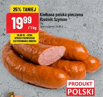 Polomarket Kiełbasa polska pieczona Rzeźnik Szymon 1 kg oferta