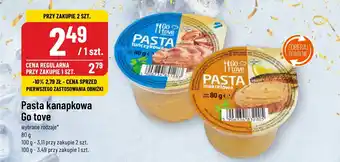Polomarket Pasta kanapkowa Go tove 80g oferta
