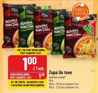 Polomarket Zupa Go tove 60g oferta
