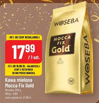 Polomarket Kawa mielona Mocca Fix Gold Woseba, 500 g oferta