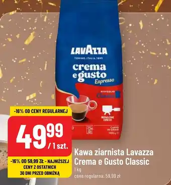 Polomarket Kawa ziarnista Lavazza Crema e Gusto Classic 1kg oferta