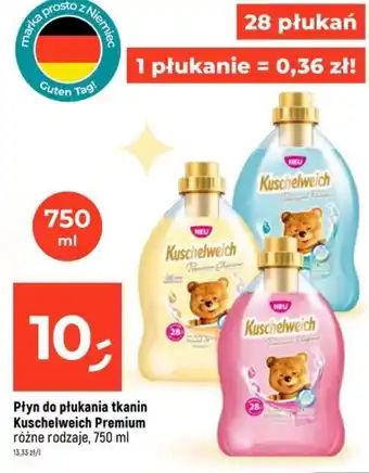 Dealz Płyn do płukania tkanin Kuschelweich Premium 750 ml oferta