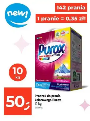 Dealz Proszek do prania kolorowego Purox 10 kg oferta